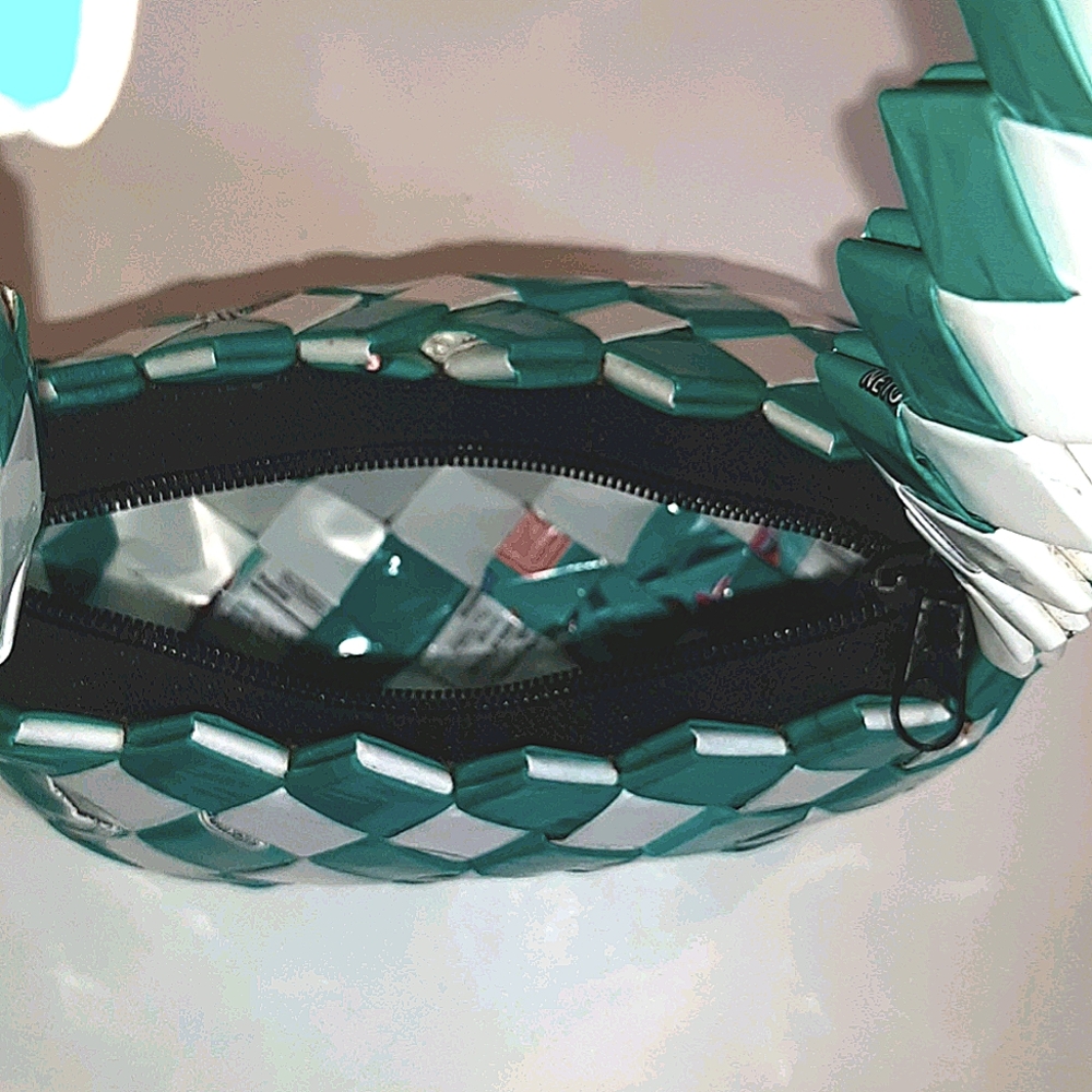 Woven Candy Wrapper Small Purse - image 7